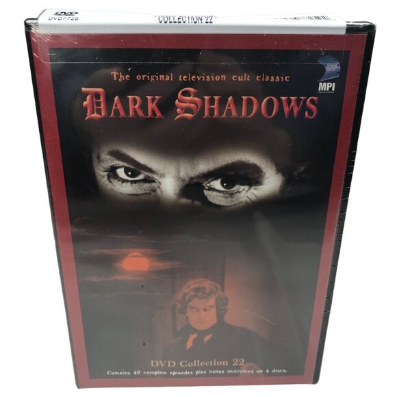 MPI Home Video Other - Dark Shadows DVD Collection 22, 40 Episodes With Postcard New In Package